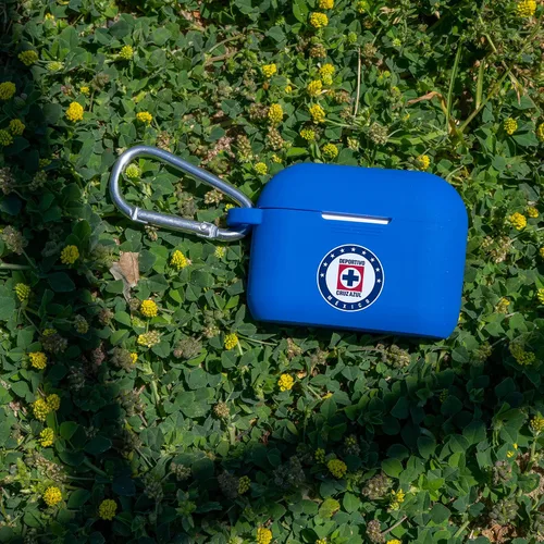 Vista 2 de AFFINITY BANDS Cruz Azul - Funda de silicona compatible con Apple AirPods Pro (azul)