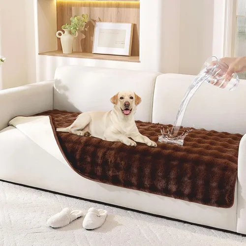 Vista 3 de Fundas Antideslizantes para Brazos de Sofá, Fundas Gruesas y Suaves para Brazos de Sillón Reclinable Juego de 2 Fundas Impermeables