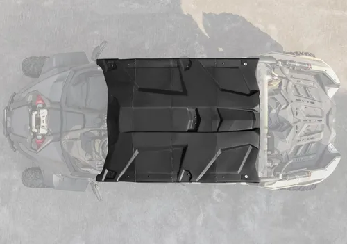 Vista 6 de SAUTVS Cubierta rígida para techo deportivo Can-Am Maverick X3, 4 piezas combinadas de techo duro para accesorios Can Am Maverick X3 MAX 2017-2025