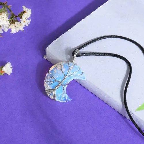 Vista 19 de Crystal Necklace, Crystals, Crystal Gifts, Gemstones, Crystal Pendant, Spiritual Gifts