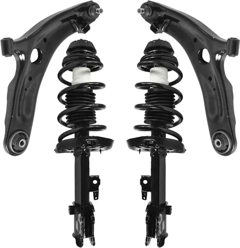 Vista 36 de Detroit Axle - 4 piezas de brazos de control traseros para Ford C-Max, Focus, Mazda 3 5, Volvo C30, C70, S40, V50, 4 brazos de control superiores e