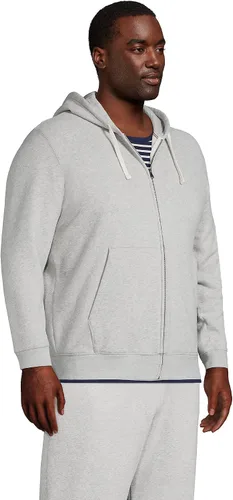 Vista 3 de Lands' End Serious Sweats Sudadera con capucha con cremallera completa para hombre