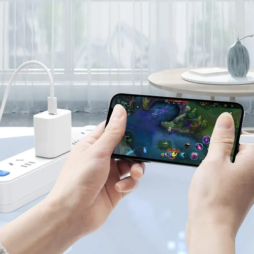 Vista 7 de Cargador USB C para iPhone, carga rápida, paquete de 3 unidades de 20 W, tipo C, cargador de pared con cable de carga USB C de 6 pies de largo