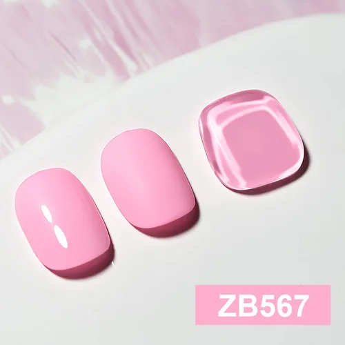 Vista 2 de OpenLive Esmalte de uñas rosa bebé de 0.6 fl oz, esmalte de uñas de gran volumen de secado rápido, brillo de larga duración, uñas de los pies, arte