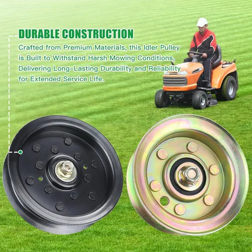 Vista 9 de 532196106 Husqvarna Polea tensora con 532177968 Polea tensora Sustituye 532197379 Polea tensora Husqvarna, 196106 Polea tensora Craftsman, 197379