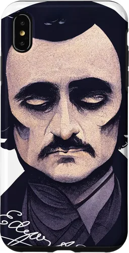 Vista 7 de Funda para iPhone 15 Edgar Allan Poe Dark Writers