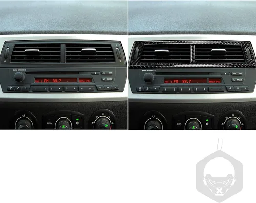 Vista 3 de RRX Para BMW Z4 E85 E86 2003 2004 2005 2006 2007 2008 Centro de automóvil Aire acondicionado Salida Cubiertas de salida de ventilación de techo Air