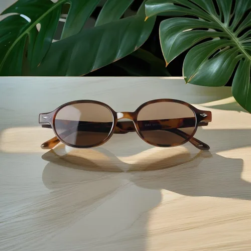 Vista 3 de ADE WU Lentes de sol ovalados de moda para mujer, estilo retro vintage de los años 90, lindos lentes de sol pequeños