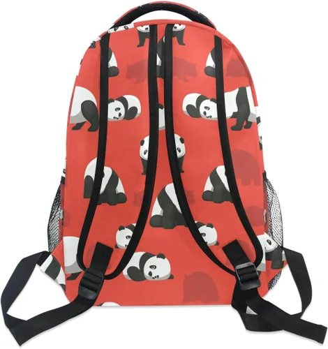 Vista 5 de senya Mochila escolar FA-LA-LA Llama Bookbag para niños y niñas, bolsa de viaje, multicolor 2