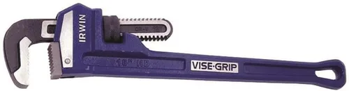 Vista 5 de IRWIN Tools VISE-GRIP - Llave de tubo, hierro fundido, mandíbula de 1 pulgada, longitud de 8 pulgadas (274105), azul