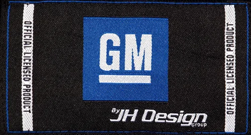Vista 5 de JH DESIGN GROUP Chaqueta de sarga de algodón bordada Chevy Corvette C7 para hombre