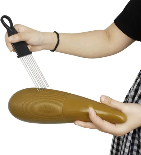 Vista 6 de Novedad profesional Guiro W/Raspador Instrumento de Percusión de Puerto Rico