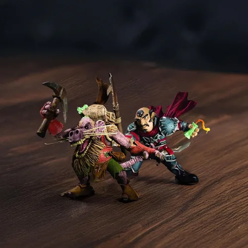 Vista 5 de World Of Warcraft Series 8 Figura de acción Brink Spannercrank & Snaggle