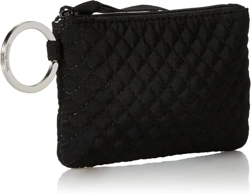 Vista 2 de Vera Bradley - Funda de microfibra con cremallera para mujer, negro, talla única