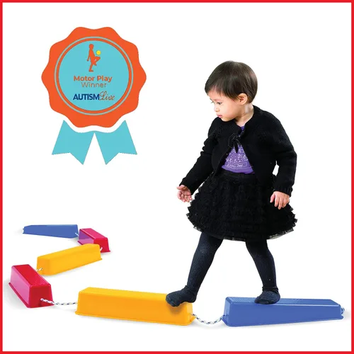 Vista 3 de Learning Advantage 7066. Set de troncos para caminar.