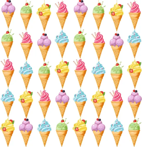 Vista 13 de Duraaamo Paquete de 8 pancartas para fiesta de frutas, guirnalda de papel de Twotti Frutti bailando Frutti, recortes colgantes de papel para verano