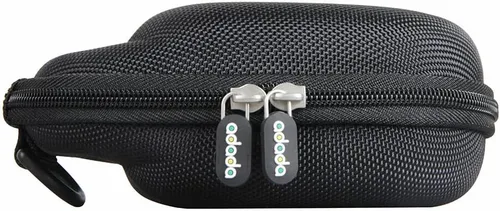 Vista 5 de adada Estuche rígido de viaje para JBL Clip 5- Mini altavoz Bluetooth portátil (negro)