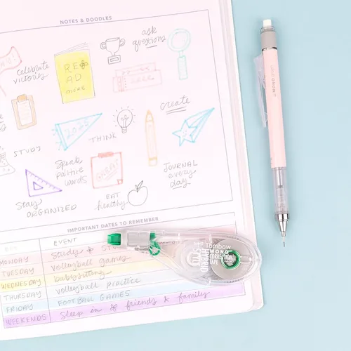 Vista 12 de Tombow 68721 MONO Hybrid cinta correctora, paquete de 10. Aplicador fácil de usar para correcciones instantáneas