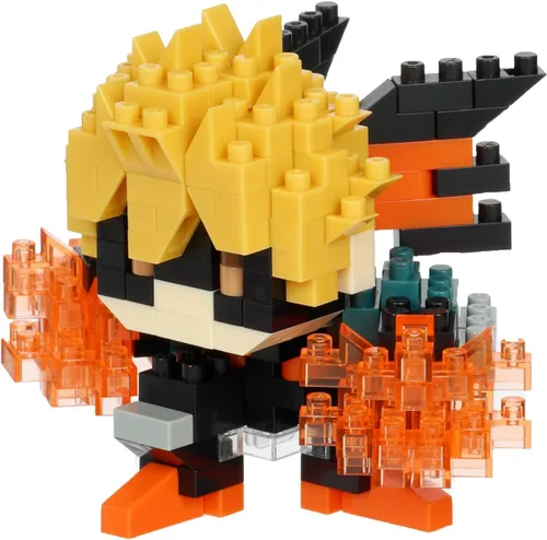 Vista 9 de Nanoblock - My Hero Academia - Endeavor, kit de construcción de la serie de personajes Endevor
