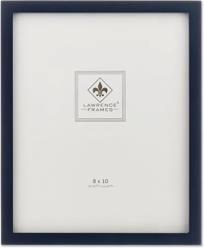 Vista 93 de Lawrence Frames Marco de fotos de madera negra, colección Gallery, 2 x 3 pulgadas, negro