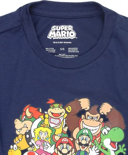 Vista 4 de SUPER MARIO Brothers Luigi - Camiseta de manga larga para niños