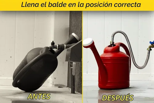 Vista 5 de BBros Products - Manguera de jardín ajustable de acero inoxidable flexible y de sujeción (2 pies)