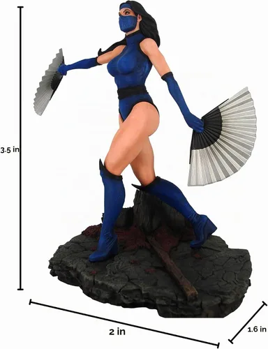 Vista 4 de Mortal Kombat 11: Figura de PVC Kitana, Multicolor