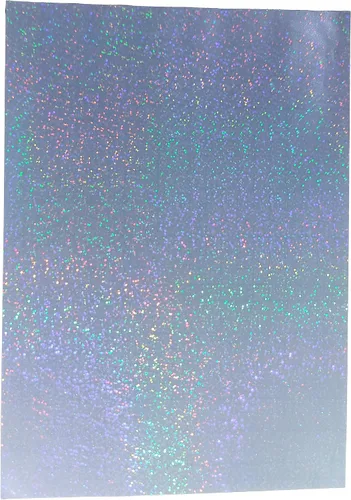 Vista 8 de 25 hojas tamaño A4 de lámina laminadora holográfica transparente en frío, superposición premium, láminas autoadhesivas