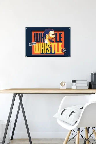 Vista 6 de Ted Lasso - Póster de pared con silbato de Roy Kent con pasadores