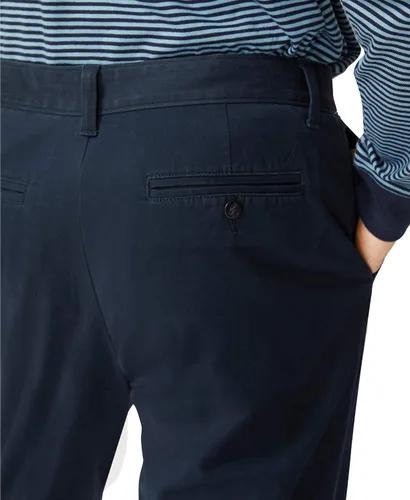 Vista 5 de Nautica Pantalón de plataforma chino liso elástico con parte delantera plana para hombre