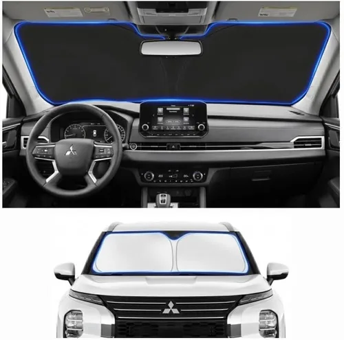 Vista 63 de Parasol para parabrisas para BMW X1 E84 2016-2024 2025, accesorios – Cubierta de parasol para parabrisas de ventana delantera, ajuste personalizado