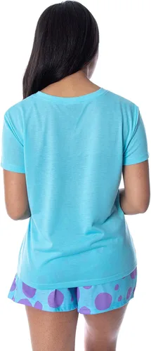 Vista 5 de Disney Monsters Inc. Sulley - Conjunto de pijama de 2 piezas para mujer, Sulley