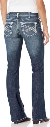 Vista 2 de Pantalones acampanados de cintura baja Ariat R.E.A.L. para montar