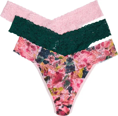 Vista 6 de hanky panky - Tangas originales de encaje Ropa interior para mujer, lencería de encaje Paquete de 3 o 5 Bcbl