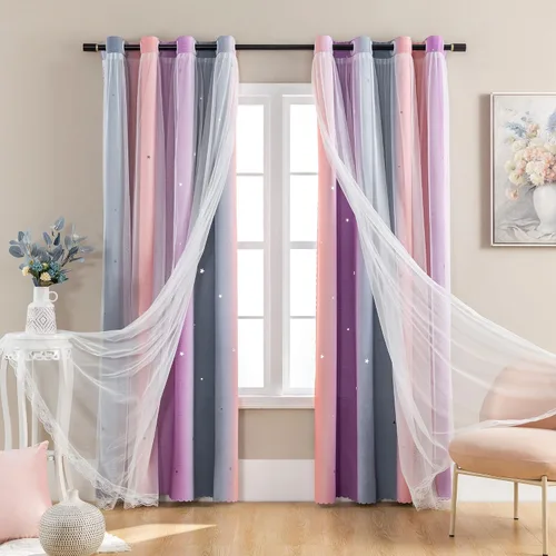 Vista 108 de XiDi - Cortinas para decoración de dormitorio Beige34/54/1