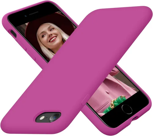 Vista 20 de Cordking Funda diseñada para iPhone SE 2022/2020, diseñada para iPhone 7 y 8, funda ultradelgada de silicona a prueba de golpes