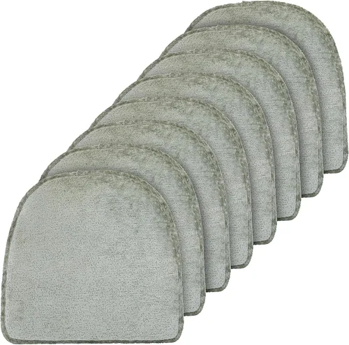 Vista 44 de Klear Vu Raindrop The Gripper - Cojines antideslizantes para silla, suaves y cómodos, almohadillas para asiento, almohadón para cocina, comedor u