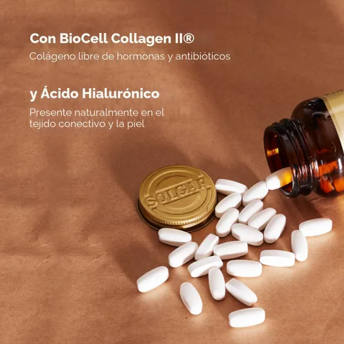 Vista 5 de Solgar tabletas de Glucosamina de ácido hialurónico condroitín sulfato MSM (sin ostras), SF0018977, 1, 1