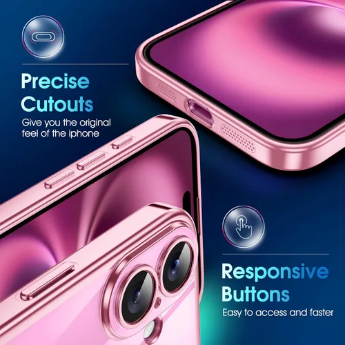 Vista 68 de Supdeal Funda cristalina transparente para iPhone 11, [No se amarillea] [Protección de la cámara] [Probado contra caídas de grado militar] Funda