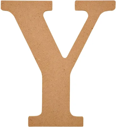 Vista 38 de Plaid Letra de madera sin terminar, superficie de madera de 5" perfecta para proyectos de bricolaje, artes y manualidades, 63572
