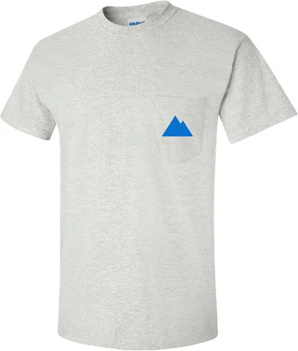 Vista 3 de Coors Light Mountain - Camiseta gris con logotipo en la parte trasera