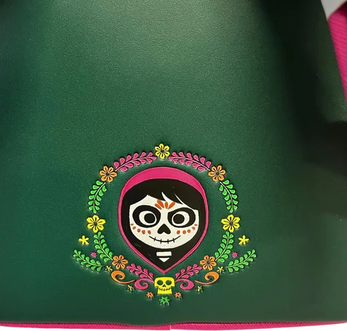 Vista 8 de Loungefly Disney Pixar Coco Pepita - Bolso de hombro con doble correa, Multi, Mini