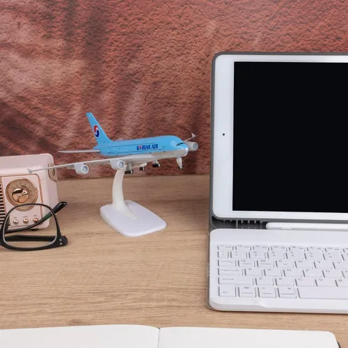 Vista 3 de 1:300 Escala coreana A380 modelo de avión fundido a troquel para adultos, hombres