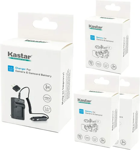 Vista 6 de Kastar 3 baterías + cargador de repuesto para NP-F970 NP-F960 F970 F960 F975 F950 DCR-VX2100 HDR-AX2000 FX1 FX7 FX1000 HVR-HD1000U V1U Z1P Z1U Z5U