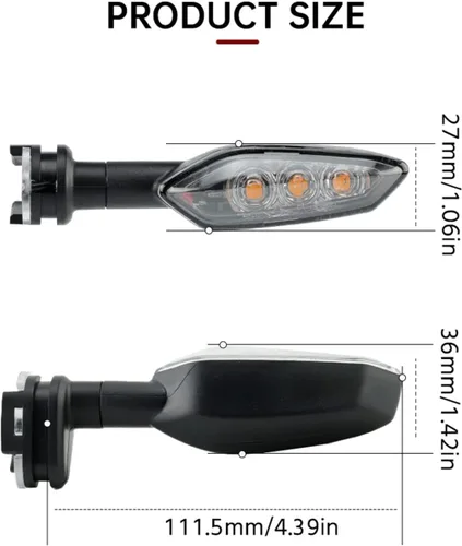 Vista 3 de Luz intermitente LED para Yamaha para FZ 16 250 para FZS 150 para FZ1 para FZ8 para Tenere 700 XSR para Tracer 900 para GT Accesorios de motocicleta