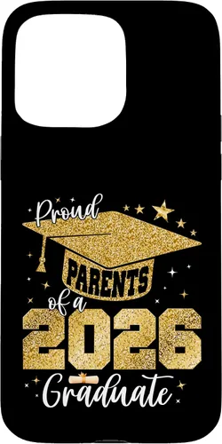 Vista 31 de Proud Parents of a Class of 2026 Graduate Senior Graduation Case for iPhone 16