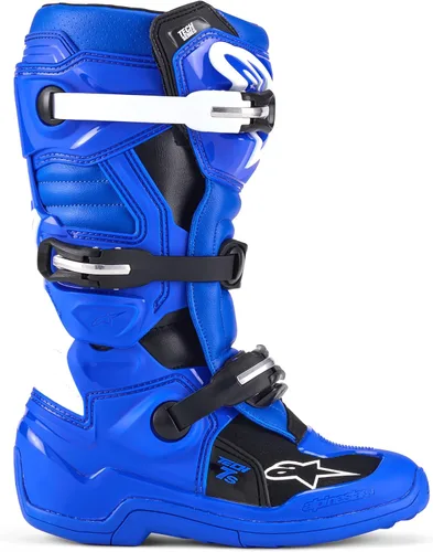 Vista 17 de Alpinestars Botas Tech 7S Unisex Juveniles Negro/Plata/Blanco/Oro