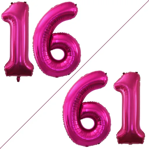 Vista 307 de Goer, conjunto de globos de papel aluminio para decoraciones de cumpleaños, globos de las letras de feliz cumpleaños y de números Oro