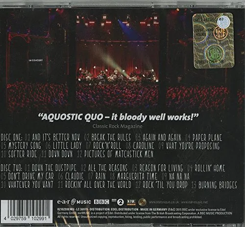 Vista 2 de Aquostic! Live At The Roundhouse
