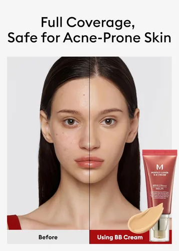 Vista 3 de MISSHA M Perfect Cover BB Cream No.25 & Glow Skin Balm Bundle